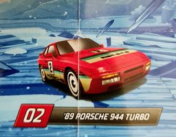 Hot Wheels Mystery #02 89 Porsche 944 Turbo Ungeöffnet