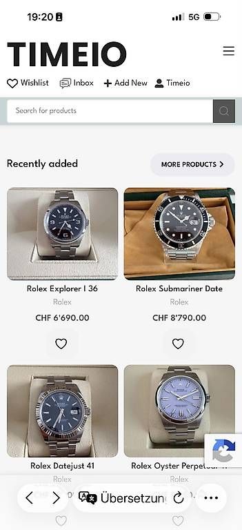 Rolex Orologi: Rolex Explorer I 36 – Usato da Zürich venduto da timeio-swapwatch 9