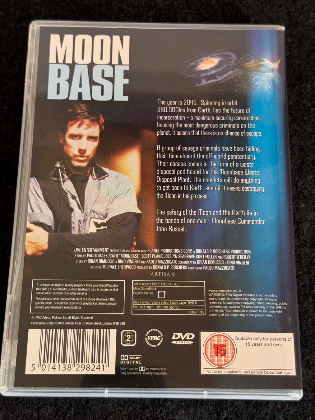 Tutti i DVDs: MOON BASE DVD EN – Usato da Fribourg venduto da tschjoly 1