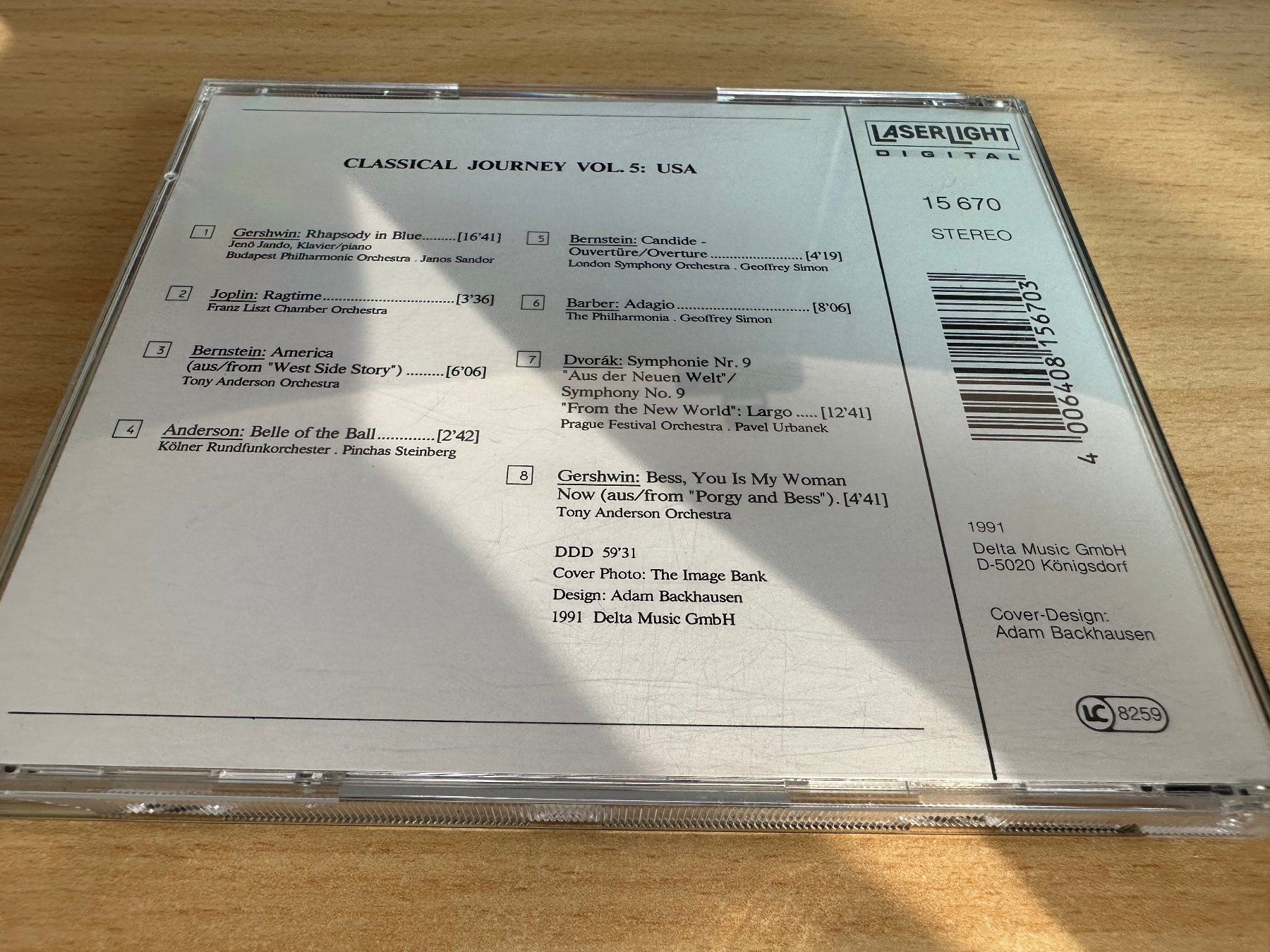 CDs: Various – Classical Journey Vol. 5: USA – Gebraucht aus Rikon im Tösstal von Alpenmutz 1