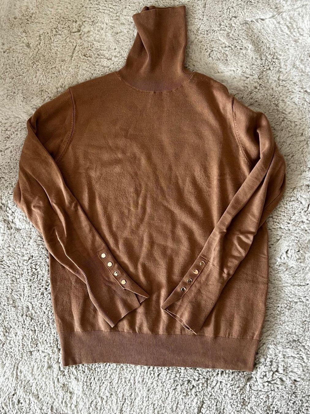Zara Maglioni & Felpe: Pullover von Zara in Camel braun, Grösse M – Usato da Zürich venduto da lexi_alex