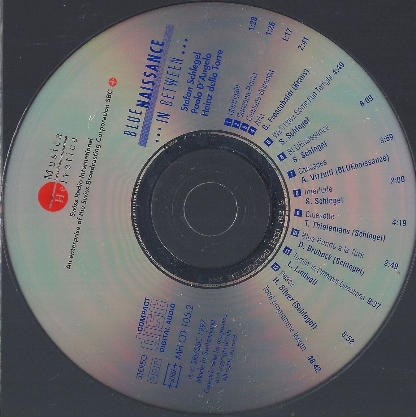 CD: CD - Bluenaissance *in between* – Nuovo e nell'imballaggio originale da Allmendingen b. BE venduto da MMC-MuMeCo 2