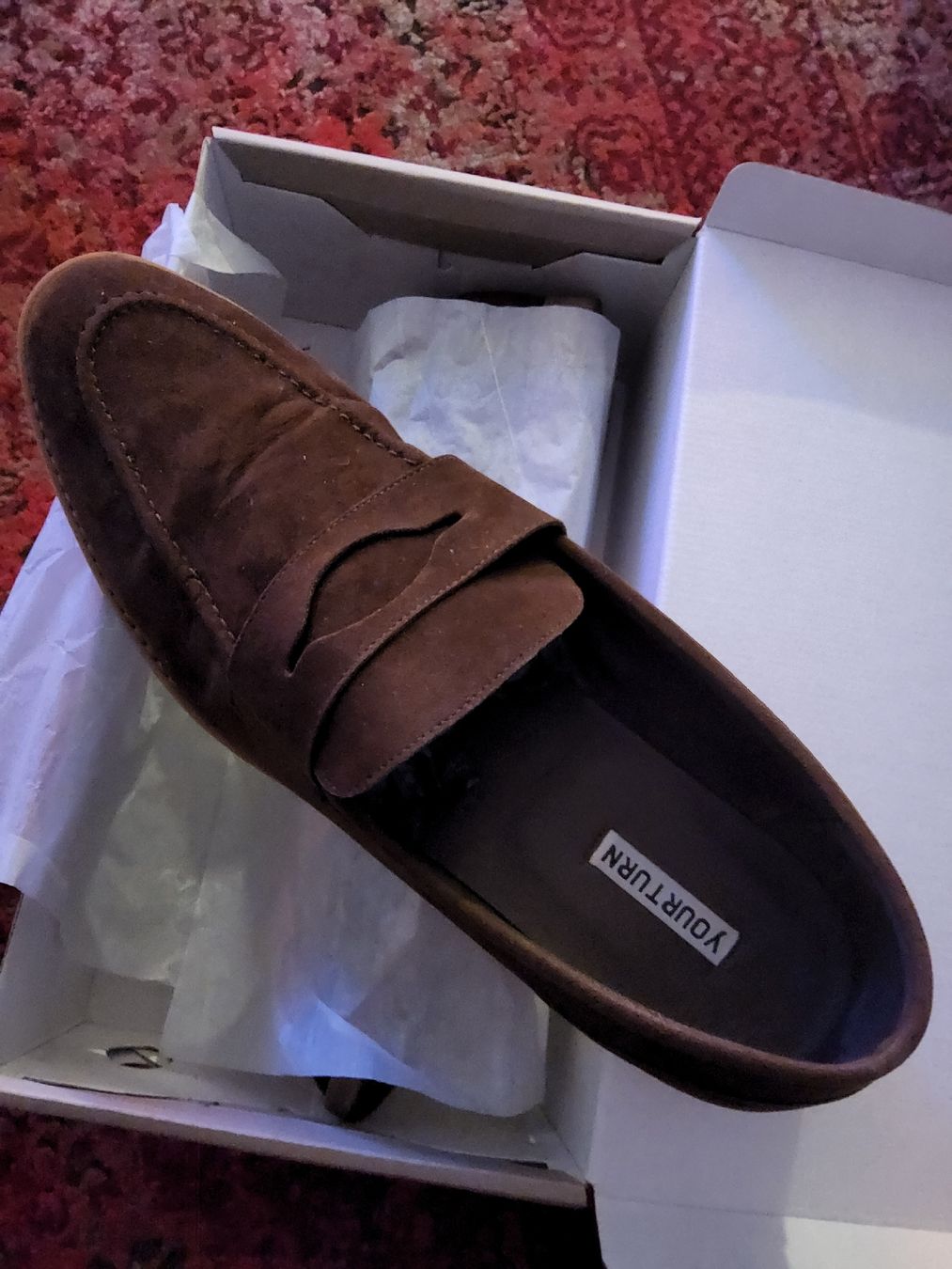 Scarpe da uomo: YourTurn brown loafers. gr. 48 – Nuovo (secondo la descrizione) da Seengen venduto da oslow7 1