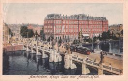 Gruss aus AMSTERDAM - Amstel-Hotel 1924