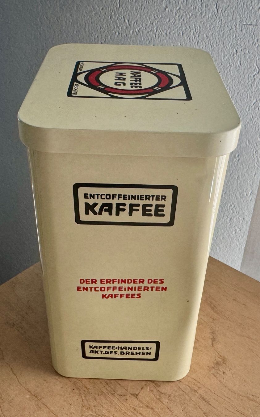 Barattoli: Nostalgie Blechdose HAG Kaffee Feldmeilen - Küchen Deko – Usato da Rothrist venduto da Luckywinner 1