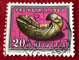 PRO PATRIA GESTEMPELT   ﻿ 