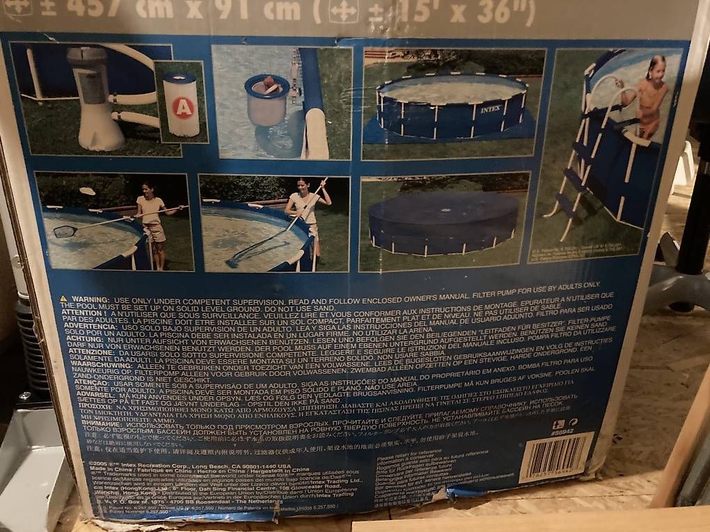 Intex Schwimmbad: Piscine intex – Gebraucht aus Vicques von cha_nt65
