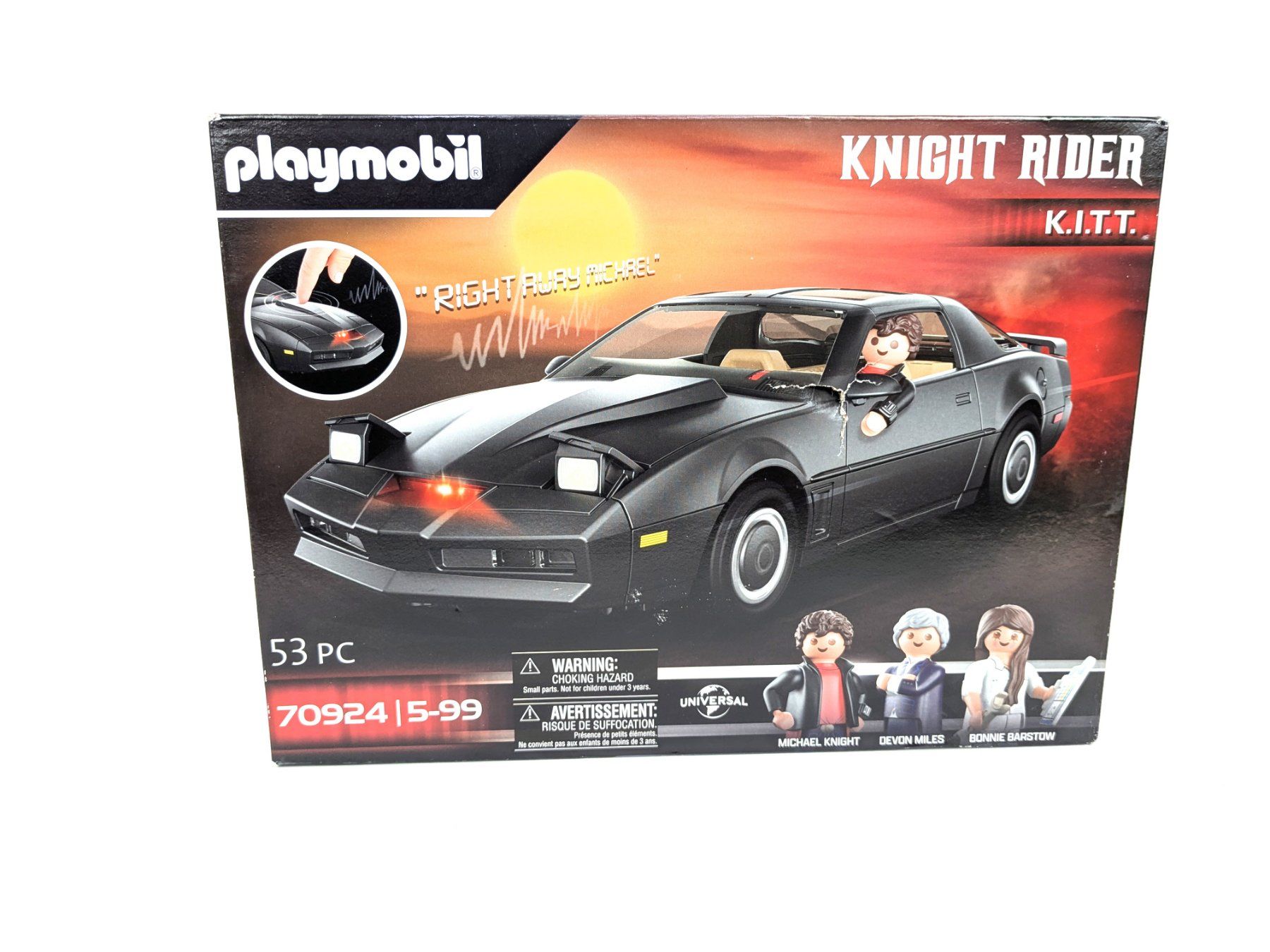 Playmobil Giocattoli: PLAYMOBIL Knight Rider - K.I.T.T. – Nuovo (secondo la descrizione) da Thun venduto da Restwert_Thun 1