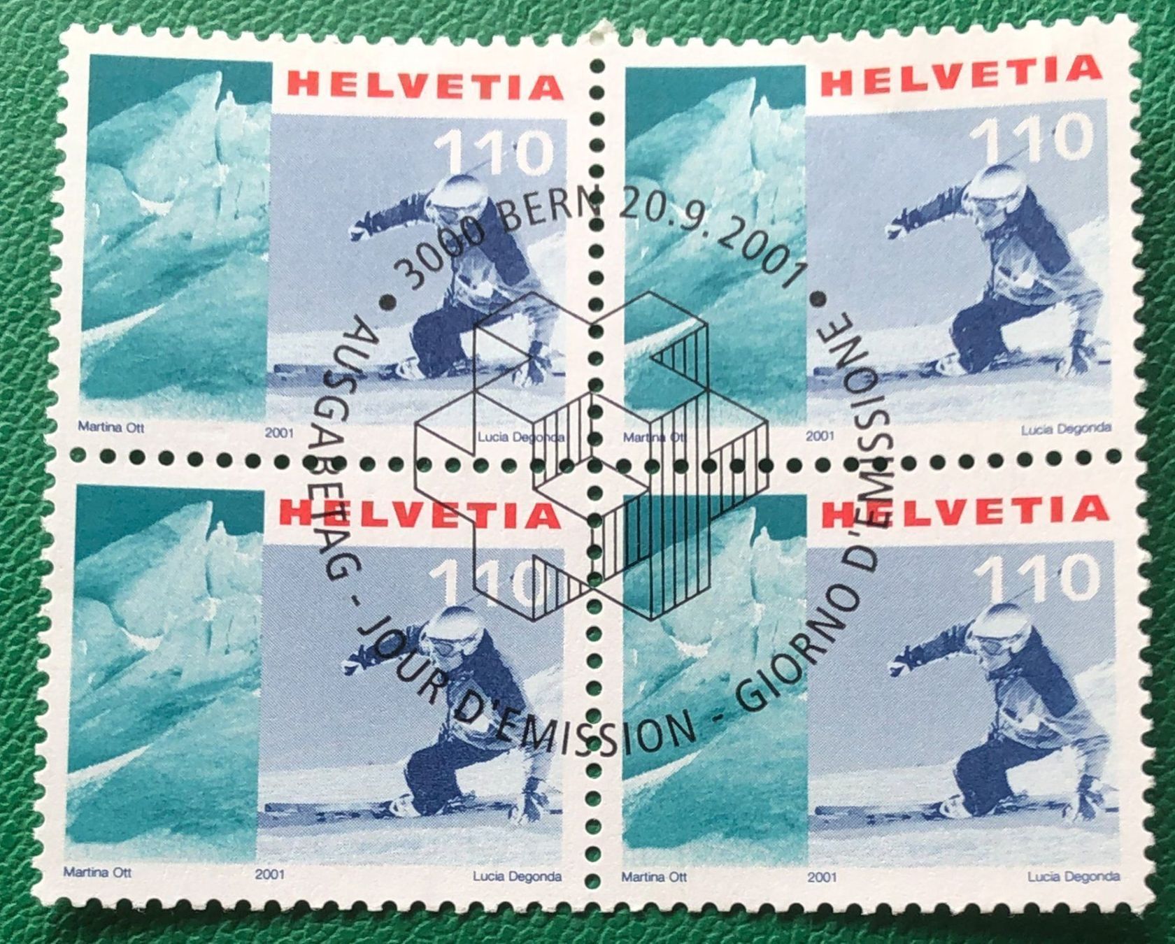 Alle Briefmarken: Nr.1037 mit Vollstempel Bern – Gebraucht aus Aarau von Billa007