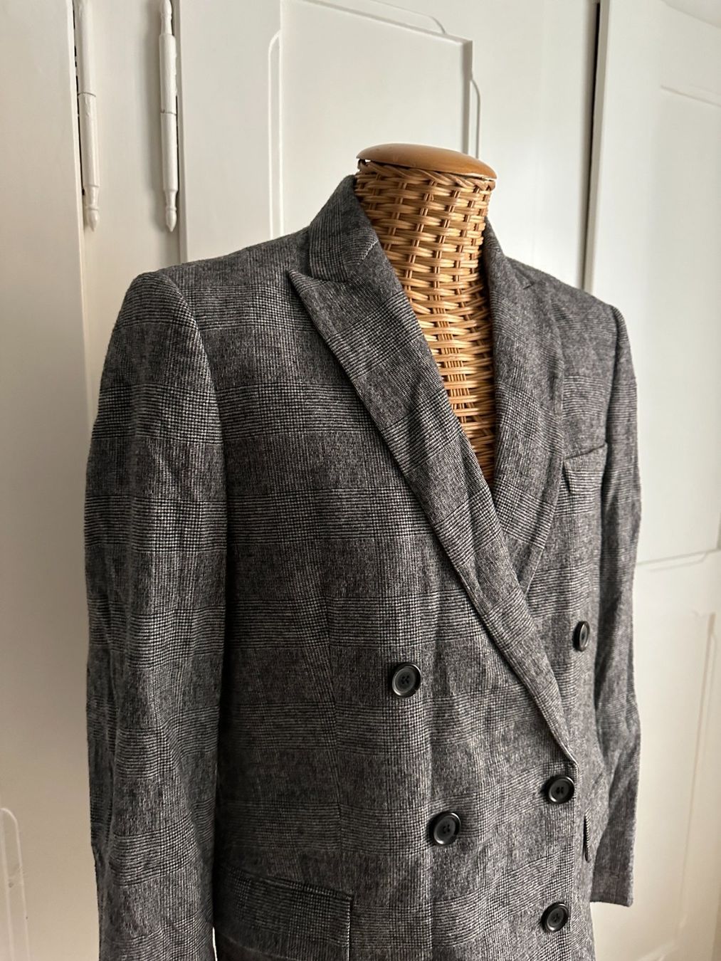 Zara Jacken: ZARA - Blazer grau kariert S – Gebraucht aus Zürich von Diazaio 1