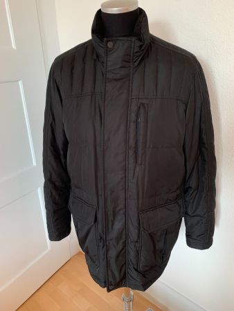TOMMY HILFIGER Herren Daunen Jacke, Gr. M, Schwarz