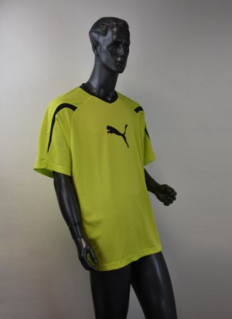 Puma T-Shirts Fussball Trikot Freizeit /neon grün /Gr.XL