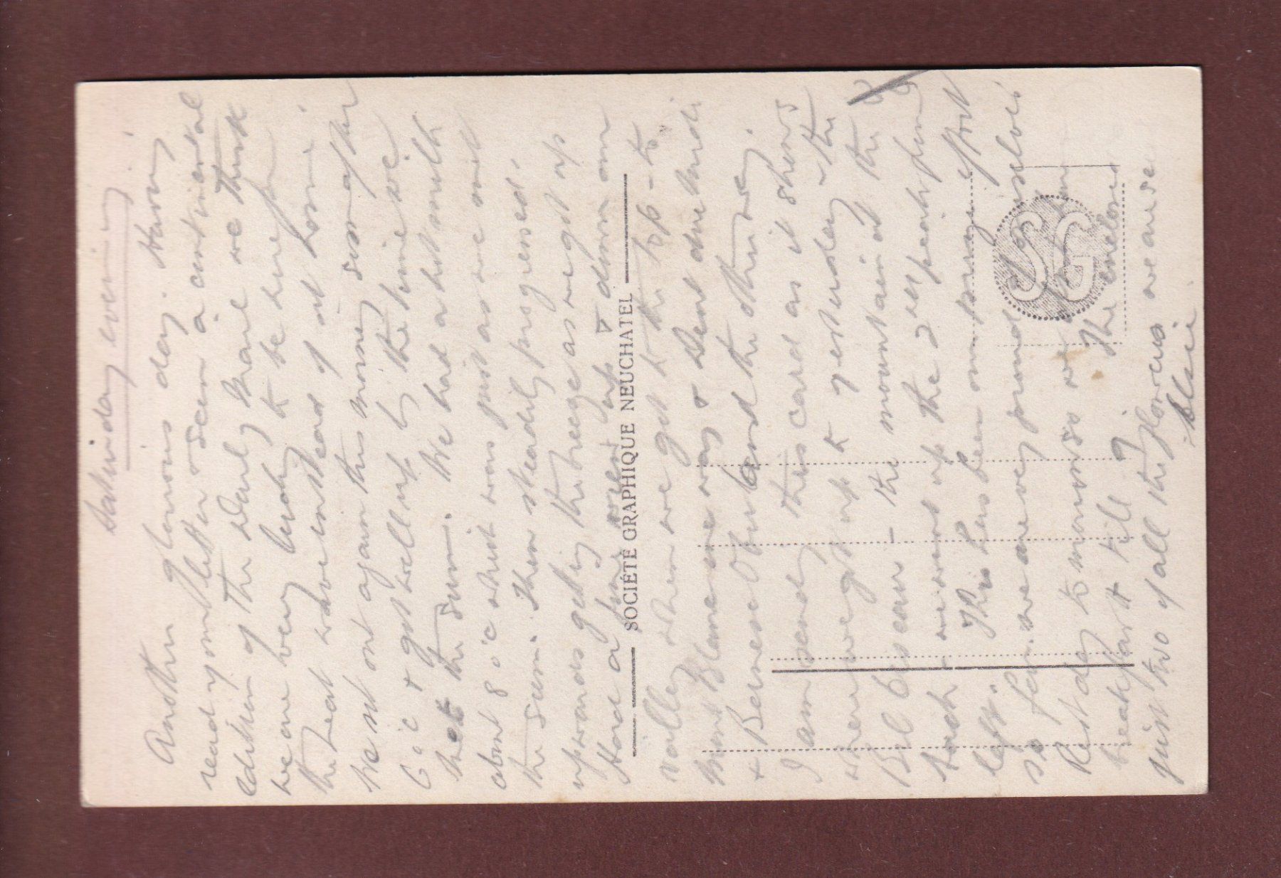 Cartoline postali: FINHAUT - Bel Oiseau - Gare – Usato da Pully venduto da nicecards 1