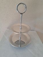 Etagere, zweistöckig, Metall