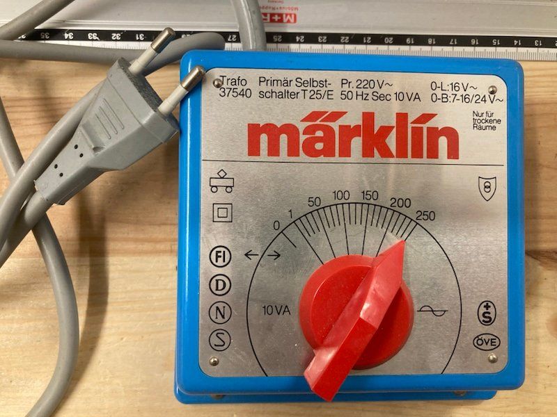 Märklin 37540 Trafo Transformator für Wechselstrom (Gebraucht) in ...