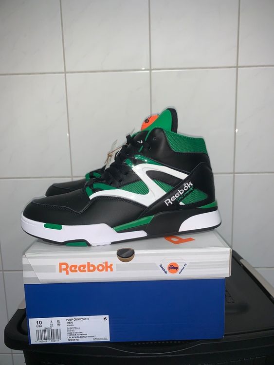 Reebok Pump Omni Zone II Celtics EU 43 Neu !! | Acheter sur Ricardo