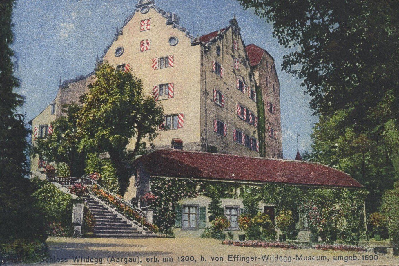 Cartoline postali: Schloss  Wildegg  1928 – Usato da Aarau venduto da kufi44 1
