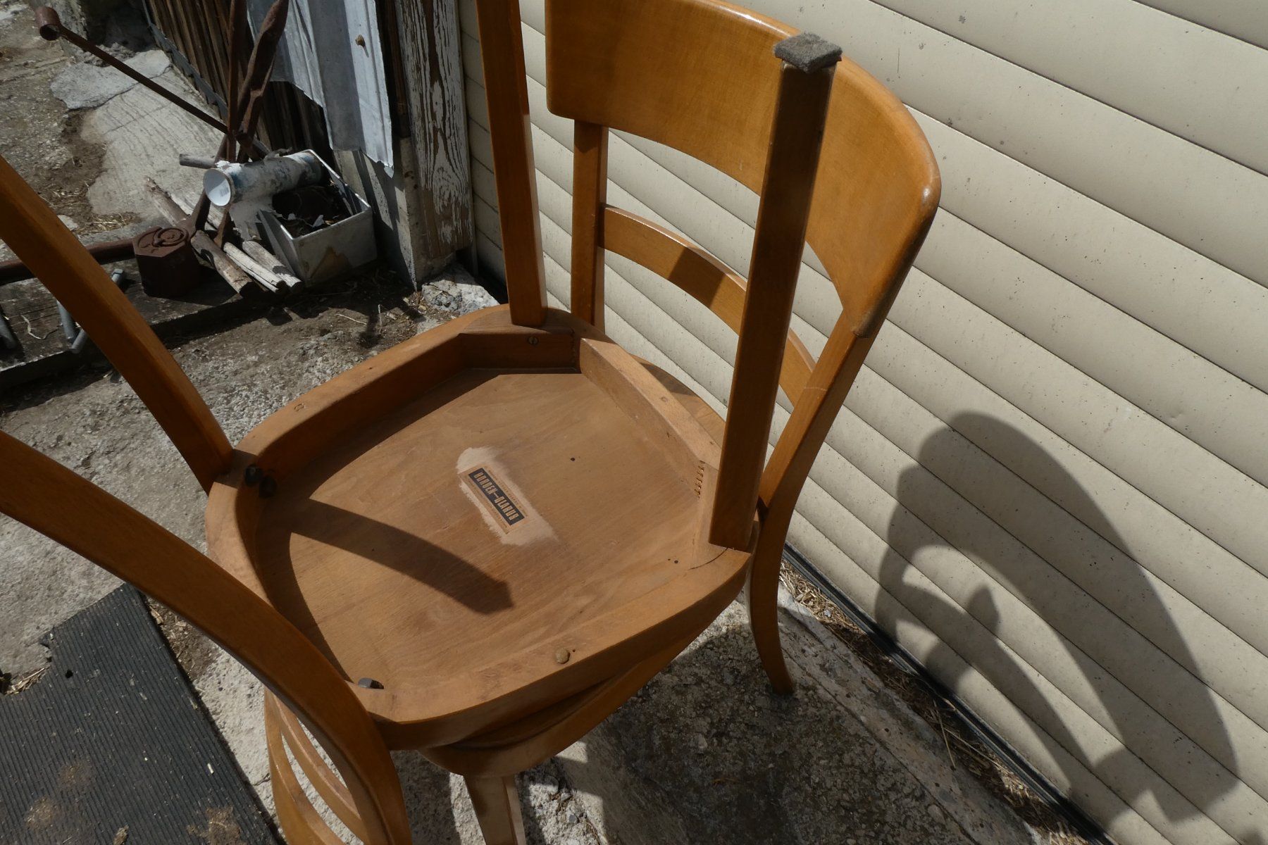 Horgen Glarus Sedie: 2 chaises Horgen glarus – Usato da Fontaines NE venduto da monloisir 4