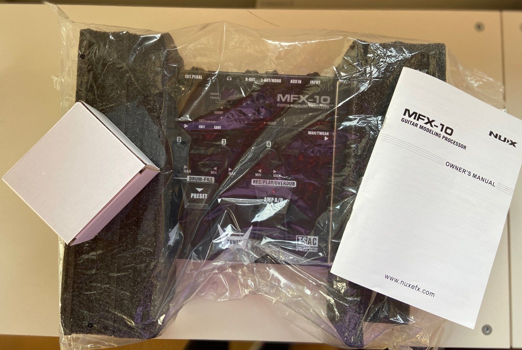 Musikinstrumente: NUX MFX-10 Guitar Modeling Processor Pedal (as new) – Neu und originalverpackt aus Gunten von juliana17 4