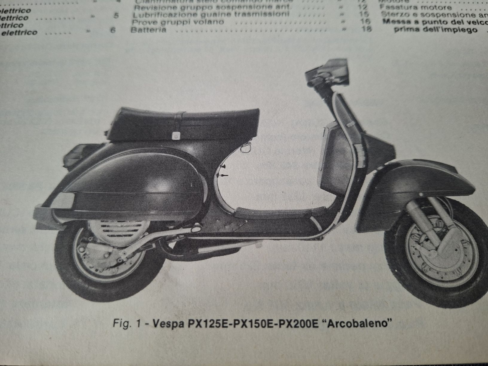 Piaggio Alle Rollerersatzteile: Vespa piaggio PX 125 E 150 E 200 E arcobaleno supplément  – Gebraucht aus lausanne von Nicolier0 1
