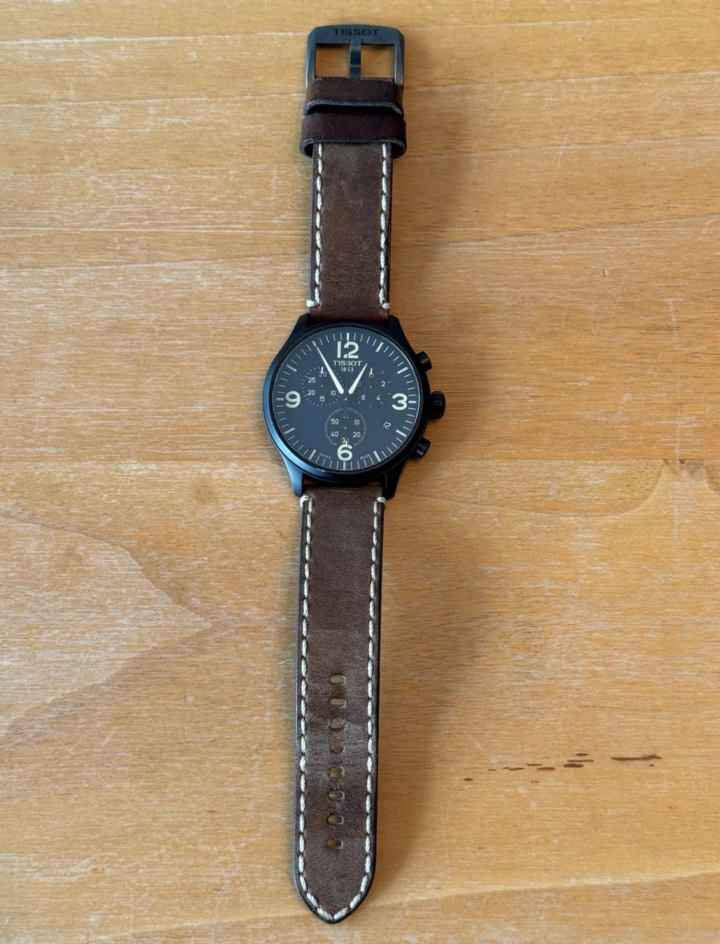 Tissot Orologi: Tissot Chrono XL schwarz/braun – Usato da Zollikon venduto da Mary_80 1
