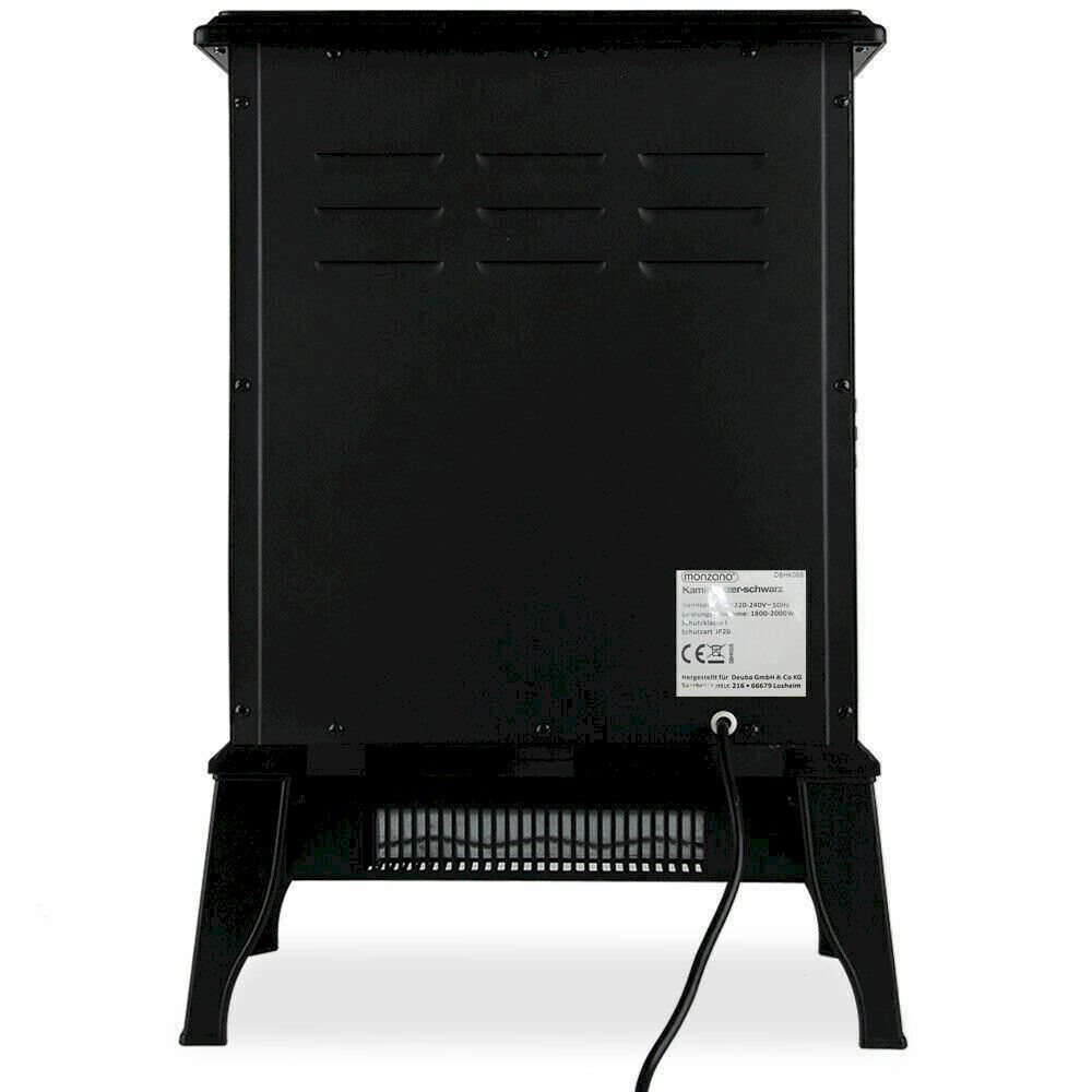 Camini: Deuba schwarz 103239 Elektrokamin – Nuovo e nell'imballaggio originale da Bottighofen venduto da zaap 3