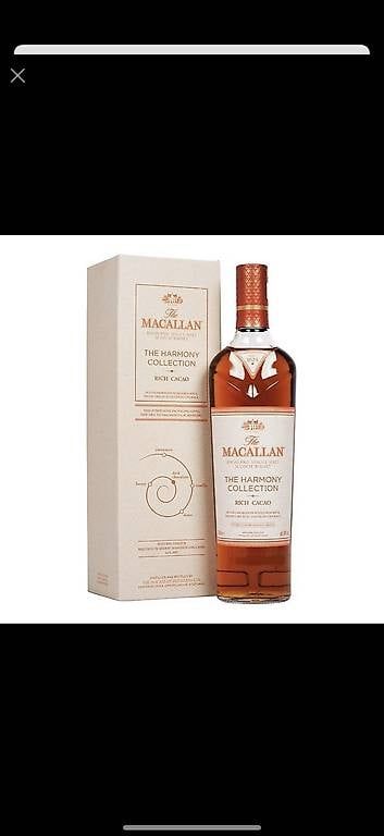 Macallan Bevande alcoliche: Macallan Rich Cacao - Harmony Collection – Nuovo e nell'imballaggio originale da Wallisellen venduto da hsnxo