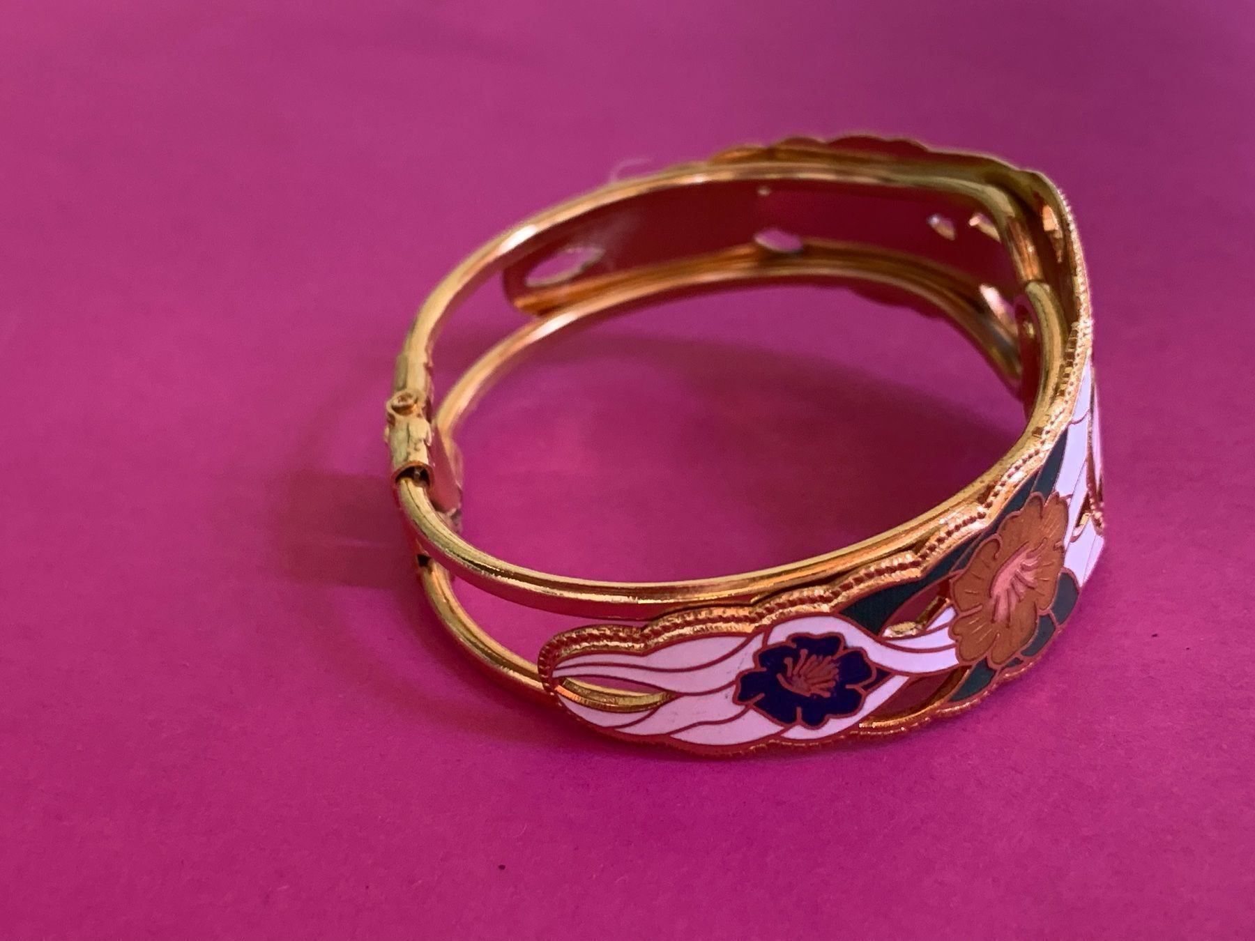 Bracciali & Braccialetti: Armreif blume asiatisch – Nuovo (secondo la descrizione) da Dittingen venduto da Bellevista 2