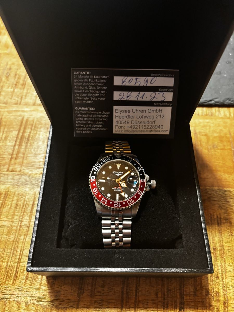 Orologi: ELYSEE GMT Pro Ceramic, – Usato da Diepoldsau venduto da cyr_g88p