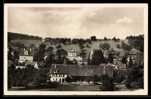 Cartoline postali: AK Hauptwil, Blick in den Ort – Usato da Berlin venduto da bartko-reher