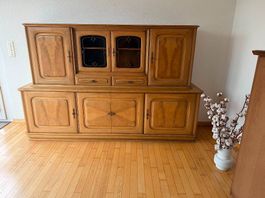 Buffet Holz Furnier 2 teilig