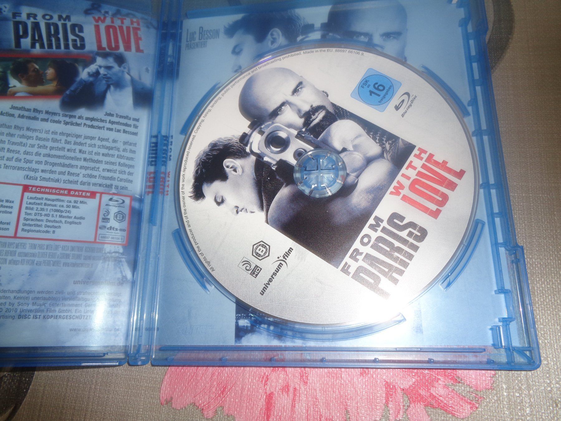 Tutti i DVDs: From Paris with Love BLU-RAY – Usato da Olten venduto da Disc-Verkauf 1