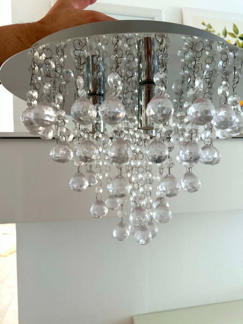 Lampadari & plafoniere: Hübsche Decklampe Kronleuchter – Usato da Bern venduto da MIR-IAM 2