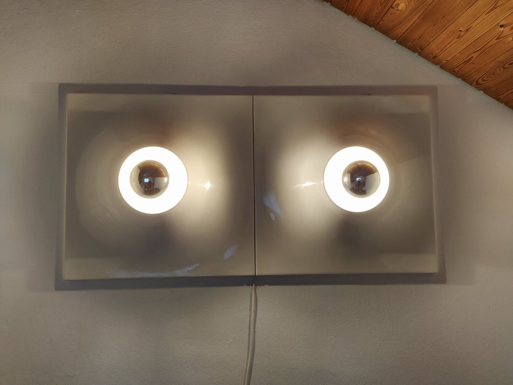 Luxshiny 2x Lampenschutz Gitter Gold | Metall Glühbirnen Schutz | Für Industrie & Bar