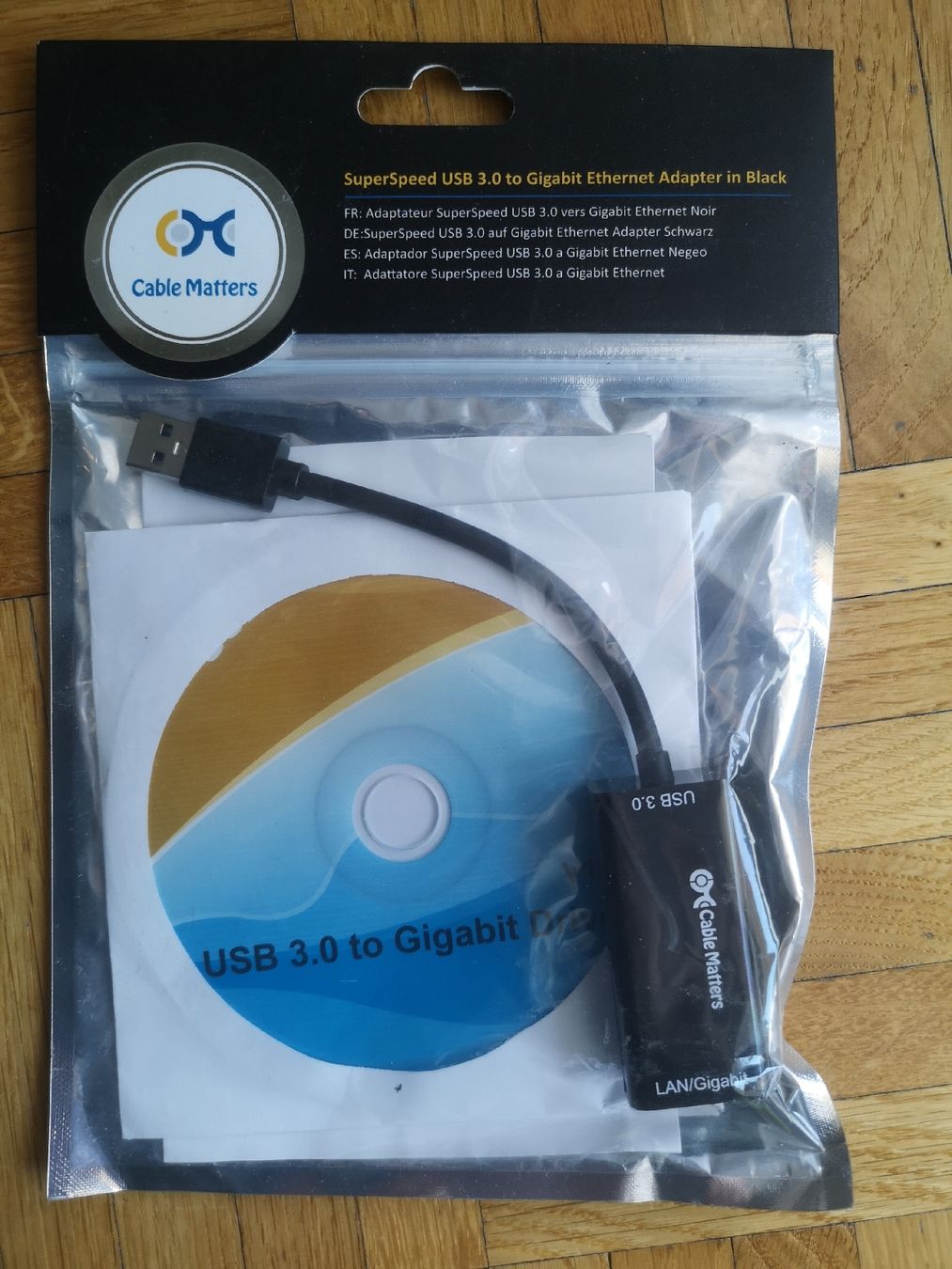 Unità & Adattatore: USB to Gigabit Ethernet adapter – Nuovo e nell'imballaggio originale da Renens VD venduto da kollar7