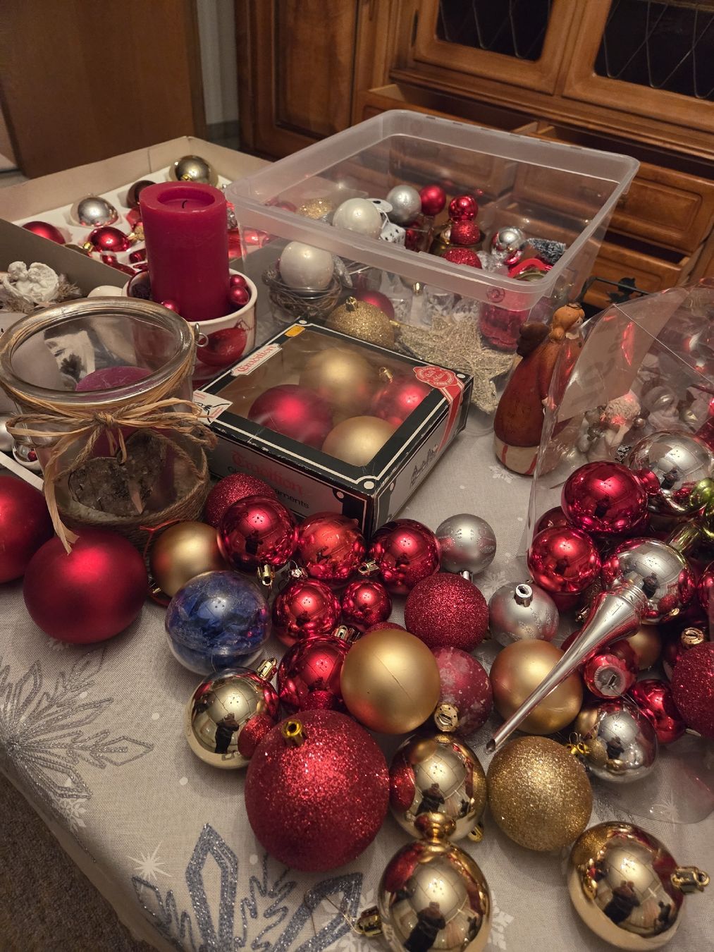 Alle Dekorationen: Christbaumkugeln und Weihnachtsdeko – Gebraucht aus Rebstein von man_w6fp 5