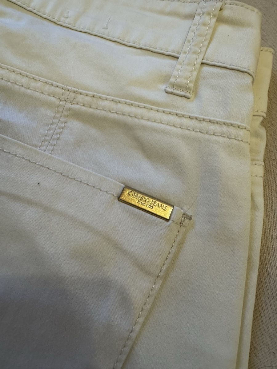Cambio Jeans: Jeans Cambio, Grösse 38, weiss – Usato da Zürich venduto da BettiC