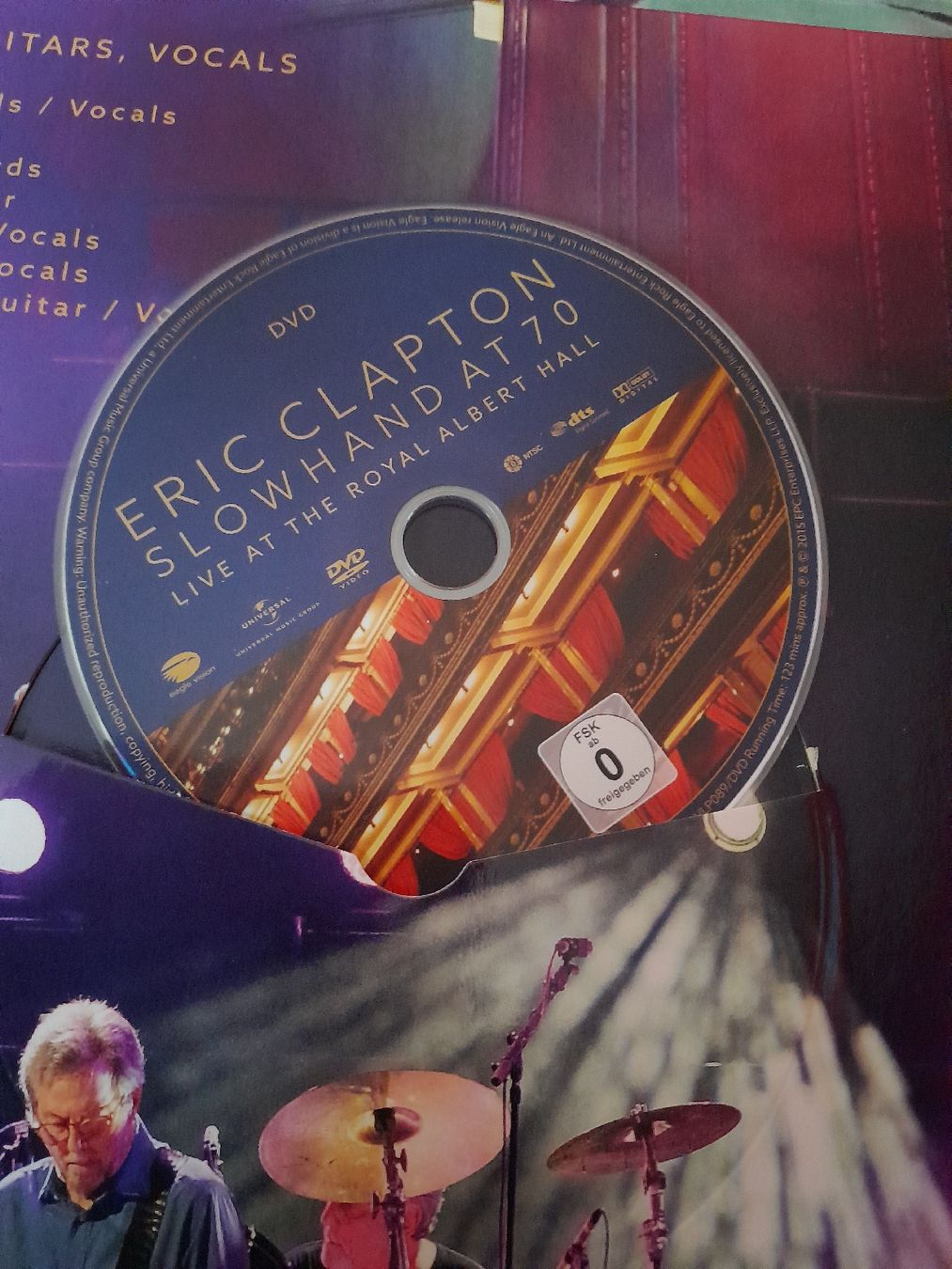 Dischi in vinile: Eric Clapton Slowhand at 70 Trib.LP & DVD  EU 2015 M-  – Nuovo (secondo la descrizione) da oekingen venduto da beauty1964 3