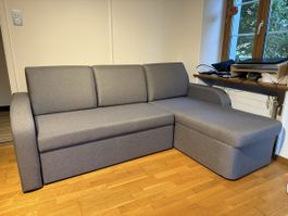— ab 1 Fr. — Ecksofa mit Bettfunktion