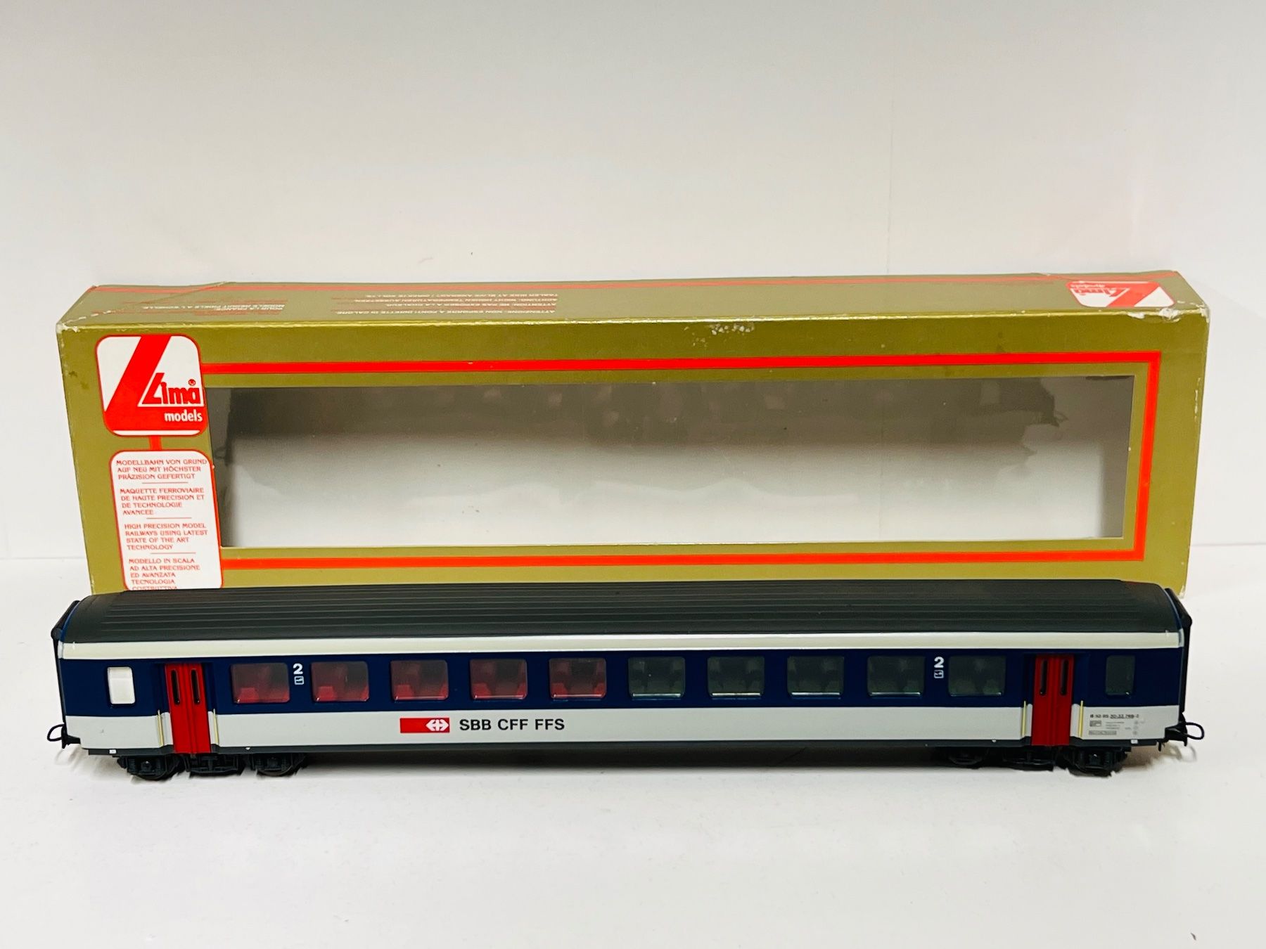 Lima Modelleisenbahnen: Lima  309272KS1 SBB CFF 2.Kl. H0 DC – Gebraucht aus Geroldswil von TopTrain54 1