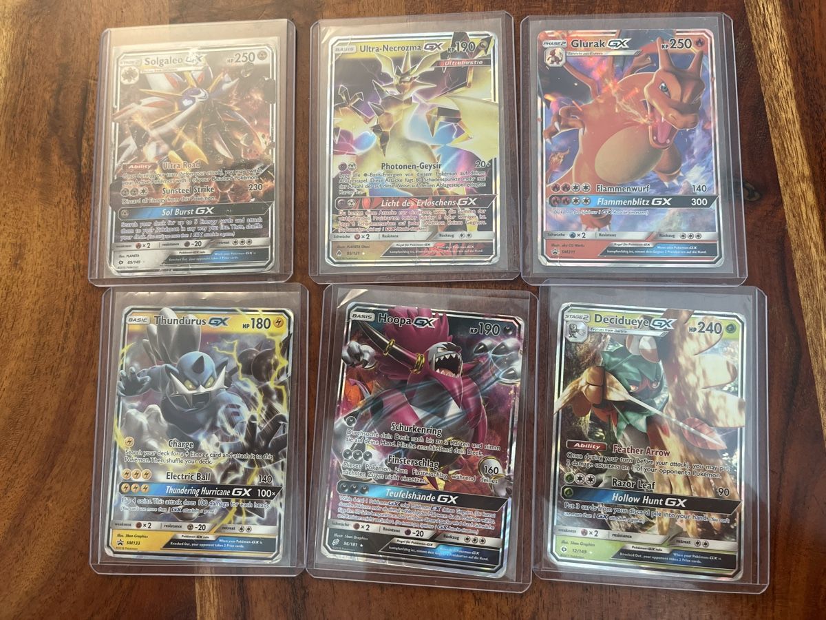 Pokémon Carte collezionabili: 6 GX Karten  – Usato da Dübendorf venduto da LCDH55