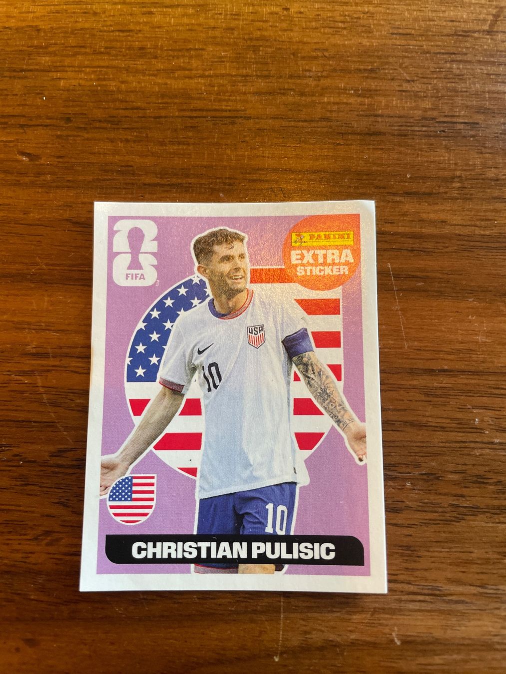 Panini Carte collezionabili: Panini WM26 / Pulisic EXTRA STICKER – Nuovo (secondo la descrizione) da Wiesendangen venduto da armandinho