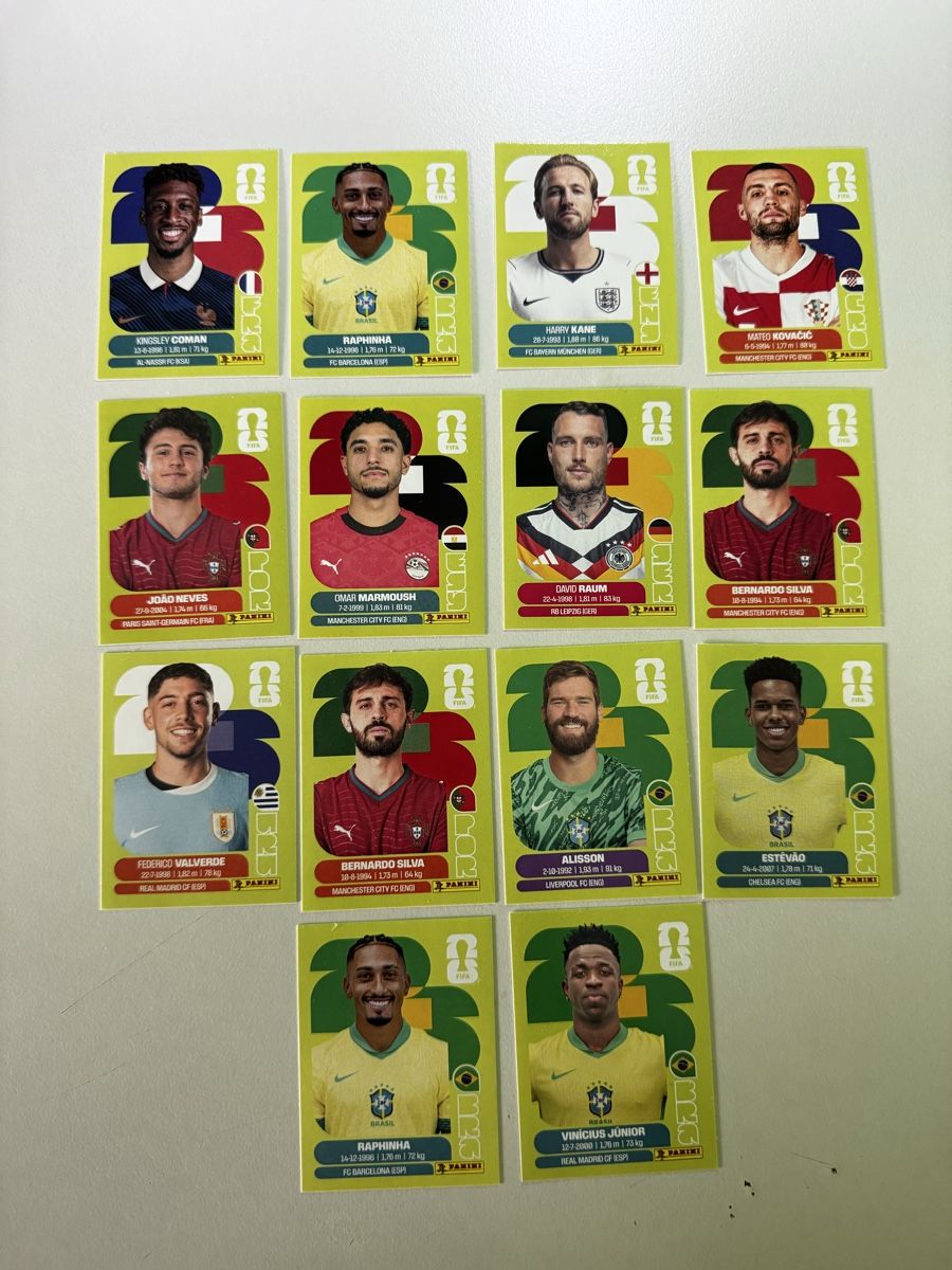 Panini Carte collezionabili: 14 Paninisticker (top) – Nuovo (secondo la descrizione) da Triboltingen venduto da _Beni