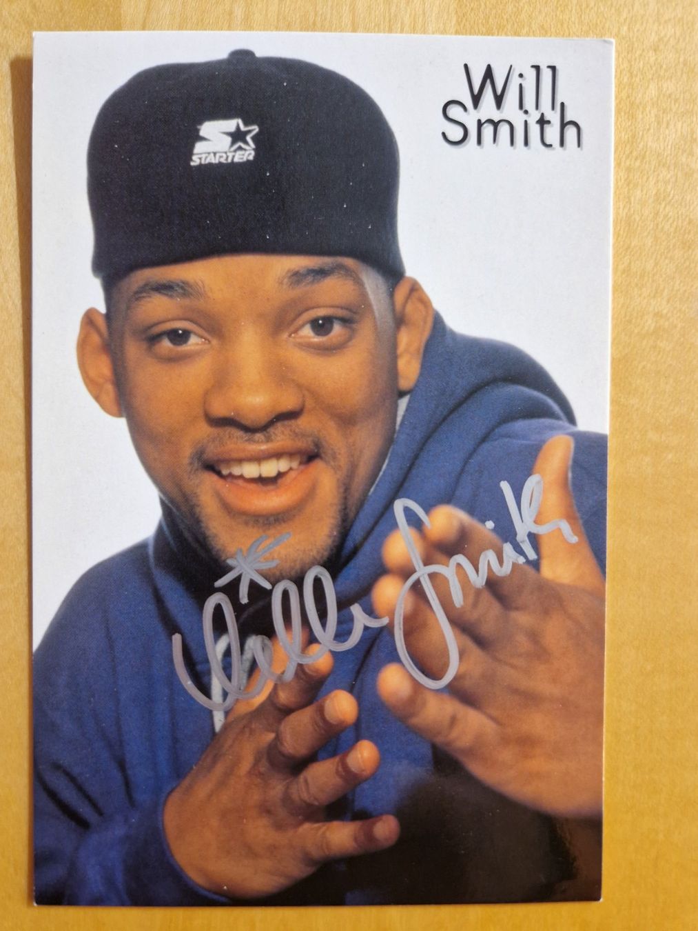 Autogramme: Will Smith, Original Autogramm auf Postkarte in Farbe – Gebraucht aus Salmsach von aacs65