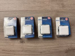 4 Stk. Abex Perla Schalter, Neu & Originalverpackt
