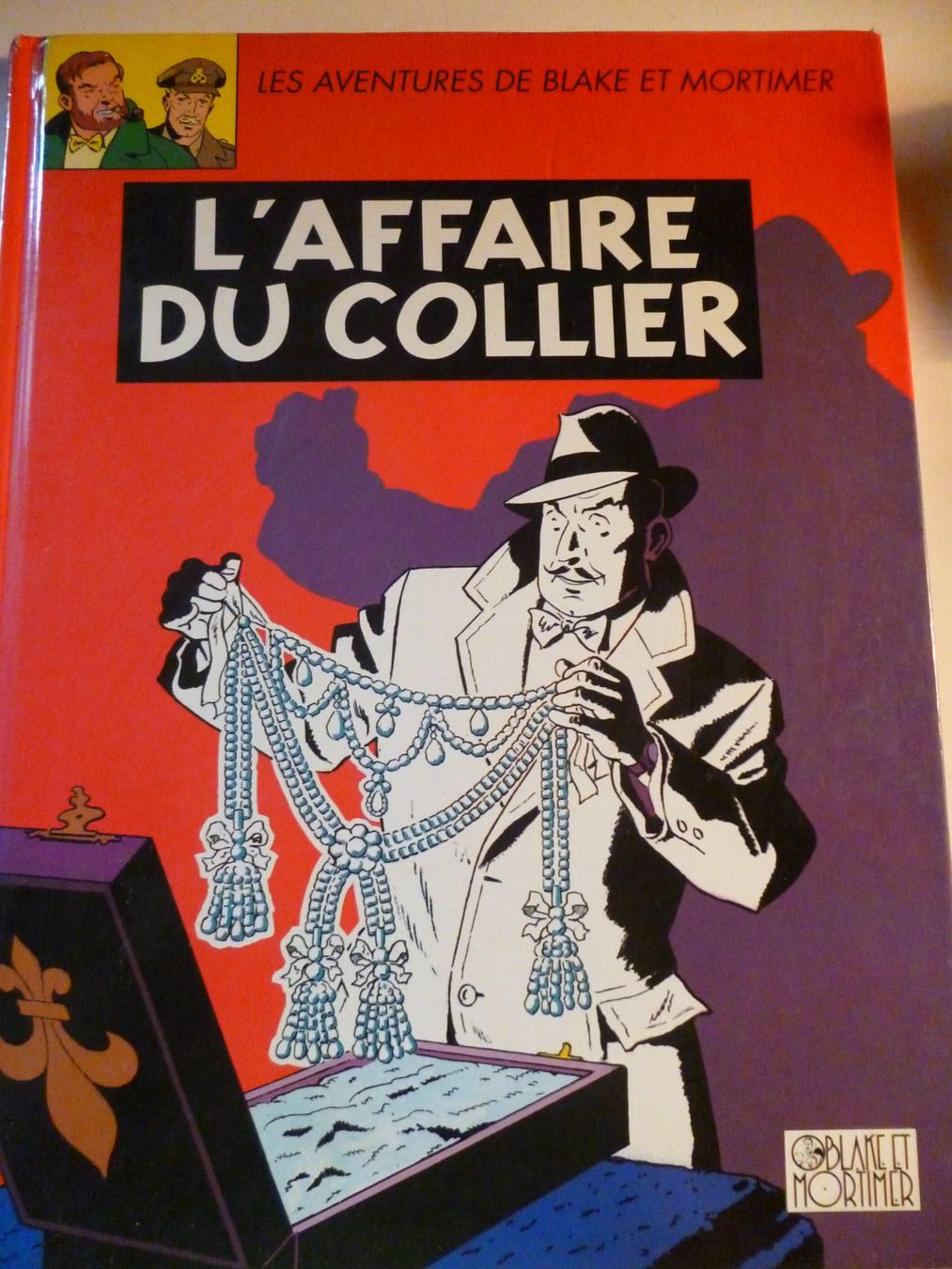Comics: Blake et Mortimer  L'affaire du collier  E.P. Jacobs  Bd – Gebraucht aus Montreux von dodeskaden