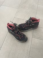 Wanderschuhe Quechua Evofit schwarz rosa gebrauchter Zustand