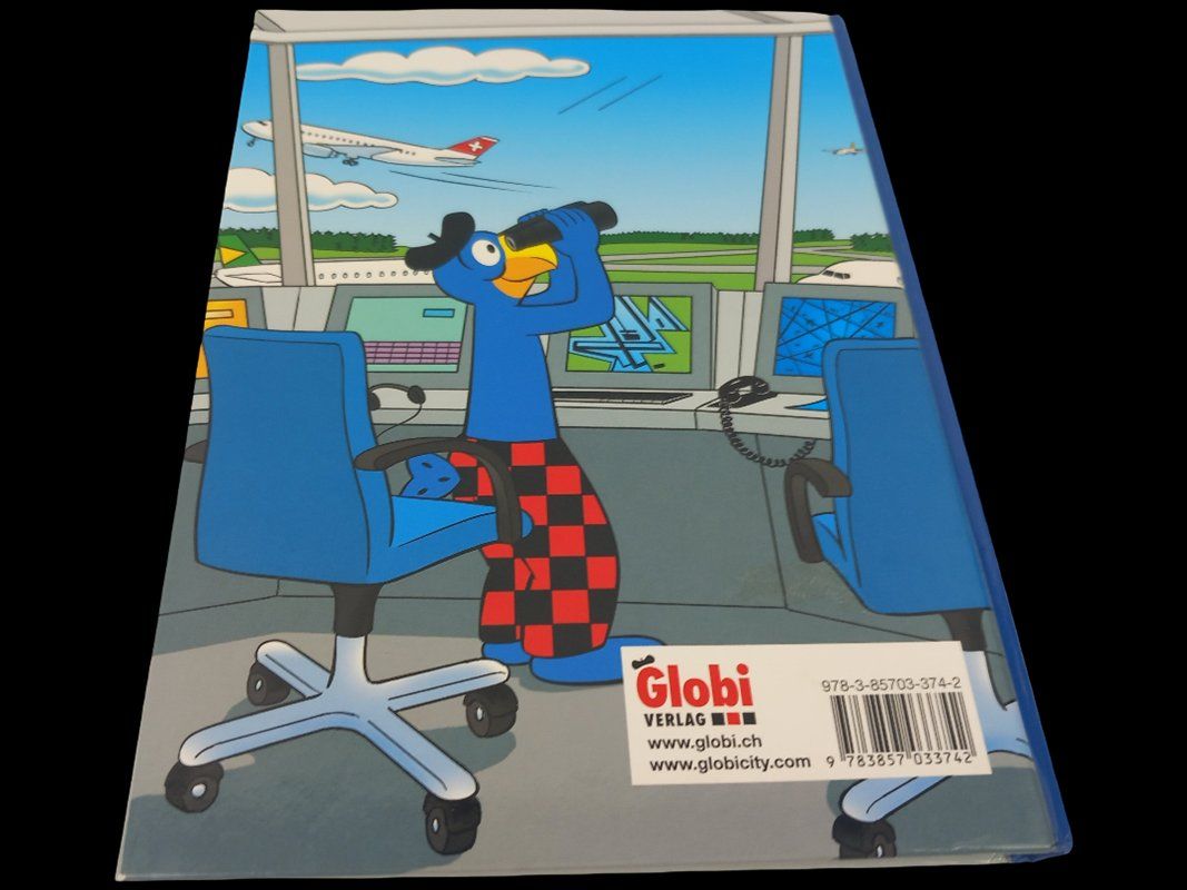 Livres: Globi am Flughafen – D'occasion à Hünenberg par Restwert_Zug 1