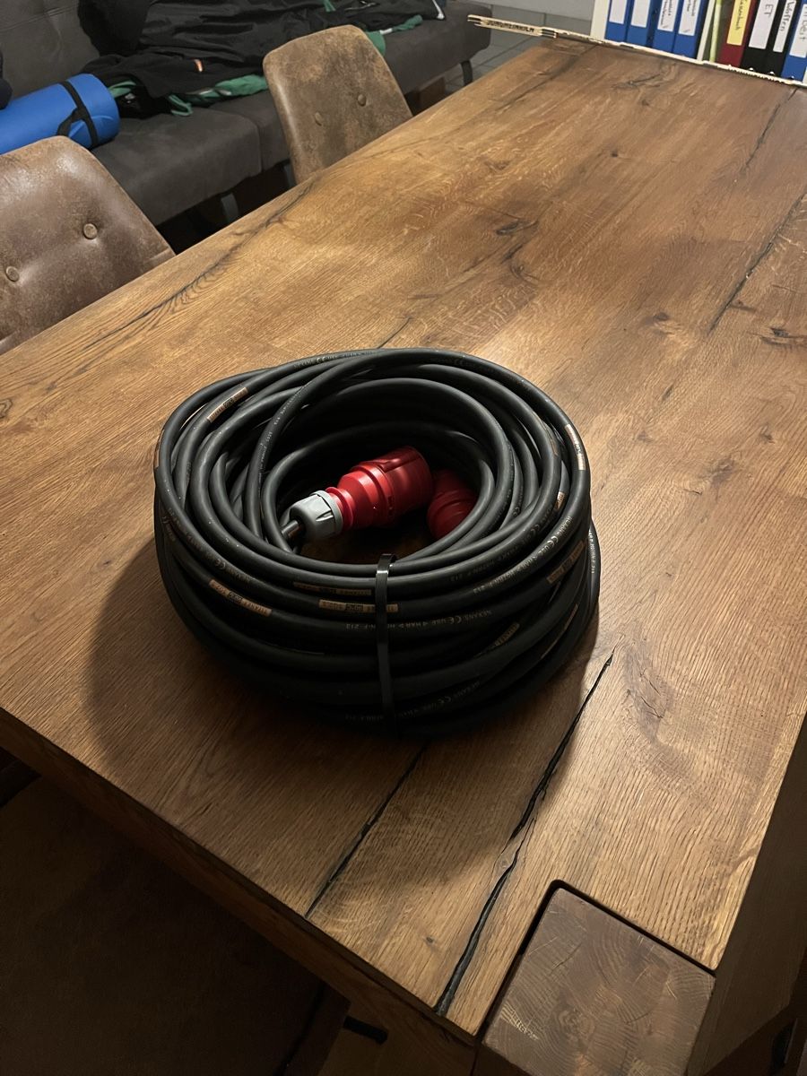 Kabel: Verlängerungskabel CEE 5x16A 45m – Neu (gemäss Beschreibung) aus Flumenthal von huschful02 1