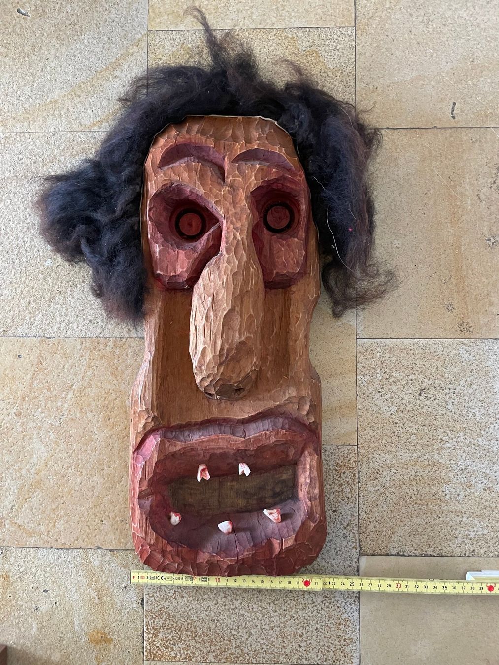Tutte le decorazioni: Masque traditionnel suisse en bois – Usato da Herrenschwanden venduto da noe_xz8r
